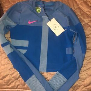 Nike Off-White Easy Run Top Blue